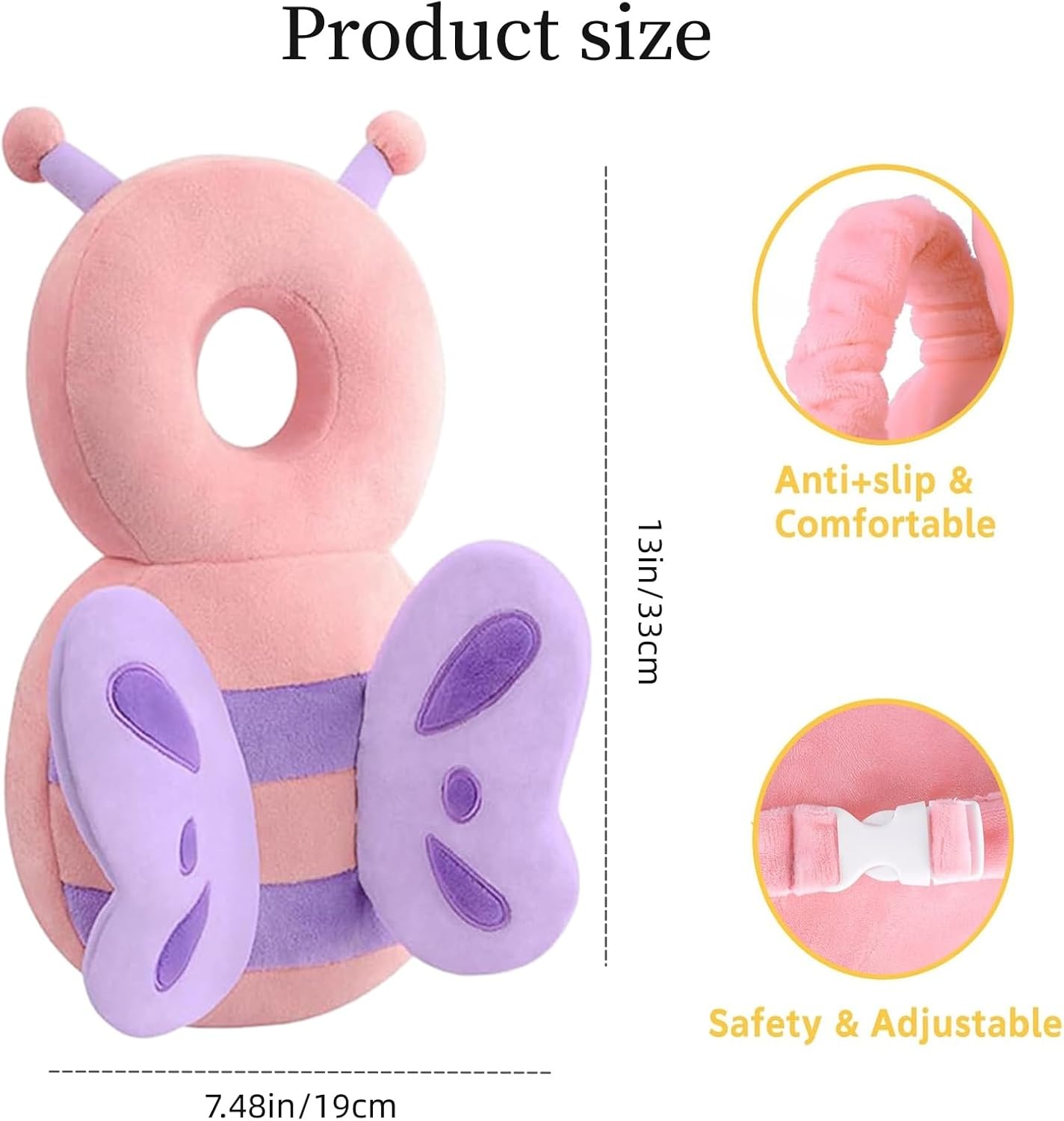 KopKussen™ Peuter Hoofdbeschermer Kussen